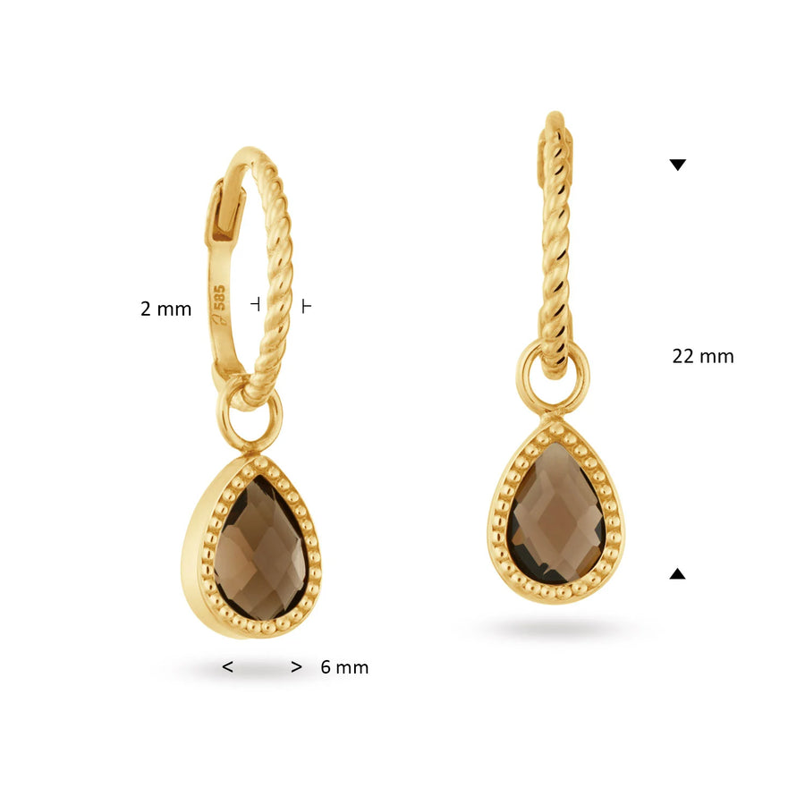 Jackie oorbellen JKE25.561