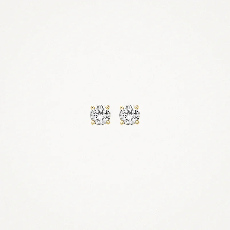 Blush oorknoppen 7127YZI - Oorsieraden