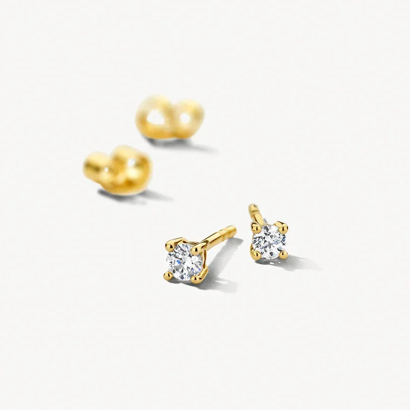 Blush oorknoppen 7127YZI - Oorsieraden