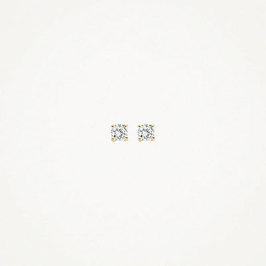 Blush oorknoppen 7128YZI