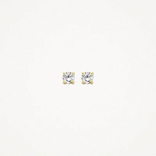 Blush oorknoppen 7212YZI