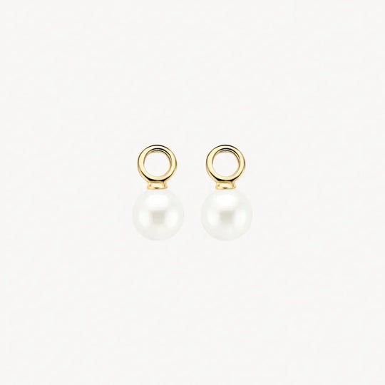 Blush oorringhangers 9046YPW