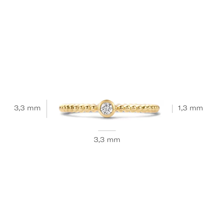 Blush ring 1216YZI - 16.5mm - Ringen