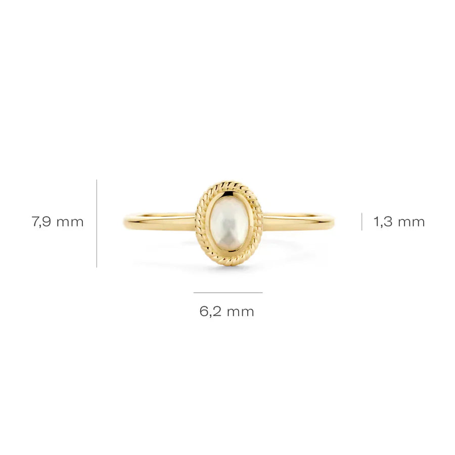 Blush ring 1239YMQ - 16.5mm - Ringen