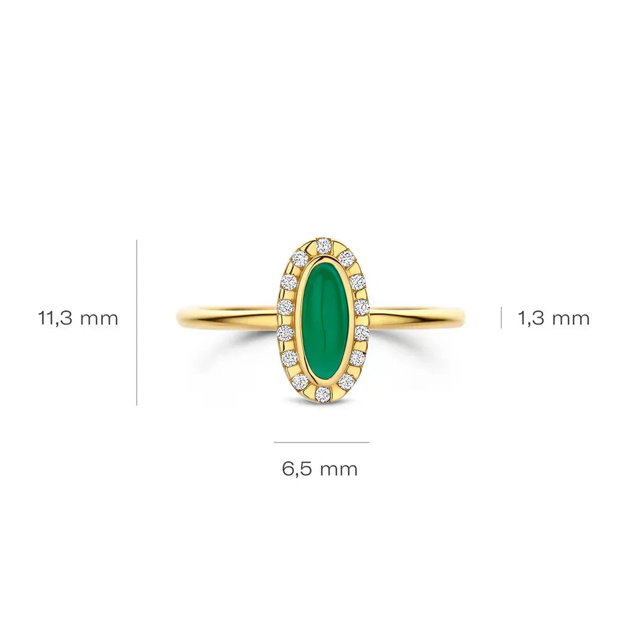 Blush ring 1266YGA - 17.25mm - Ringen