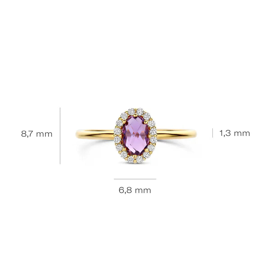 Blush ring 1271YAM - 17.25mm - Ringen