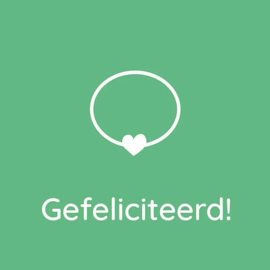 Cadeaubon - Gefeliciteerd! (armband)