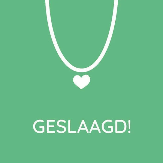Cadeaubon - Geslaagd (ketting)