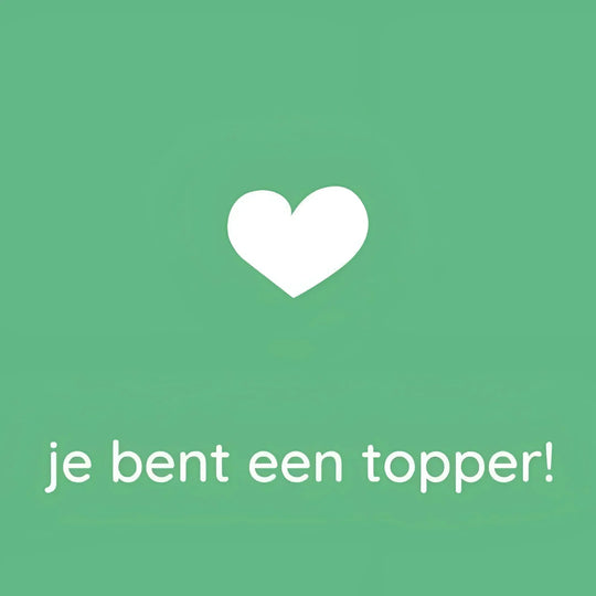 Cadeaubon - Je bent een topper!