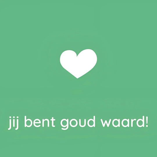 Cadeaubon - Jij bent goud waard!
