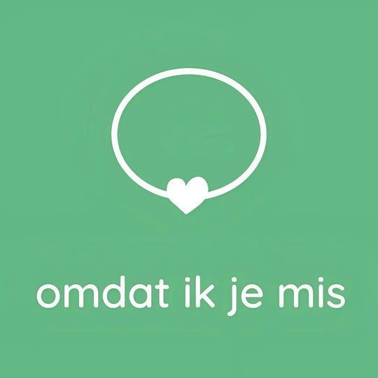 Cadeaubon - Omdat ik je mis
