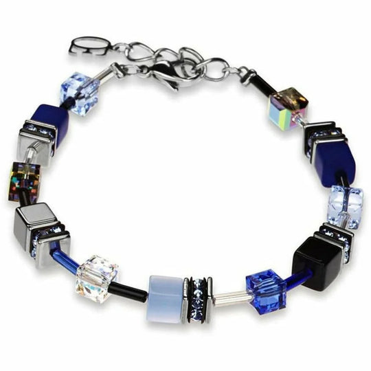 Coeur de Lion armband blauw 4014/30-0712