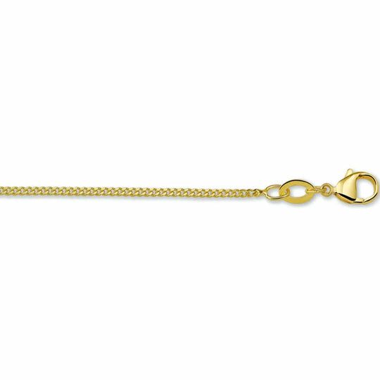 Doublé collier gourmette 1,4mm