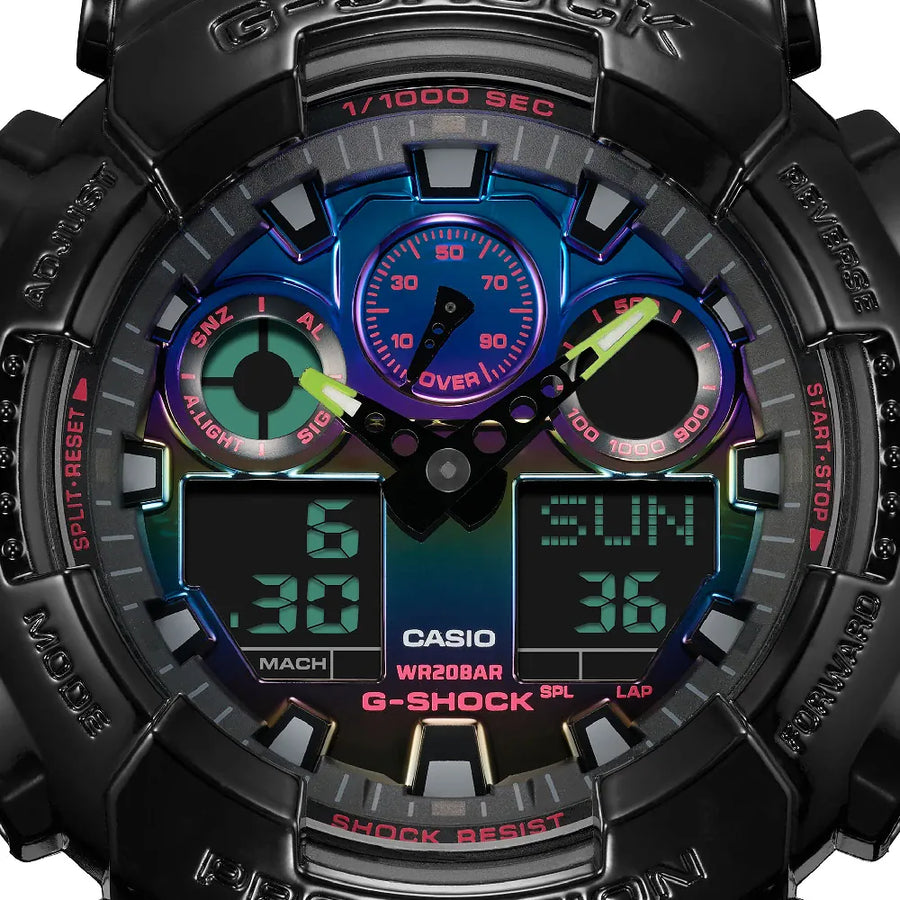 Casio herenhorloge GA-100RGB-1AER