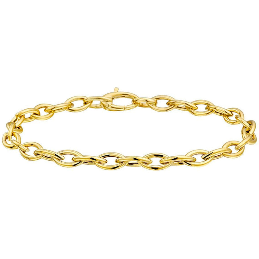 Gouden armband 5,0mm 19 cm - Armbanden