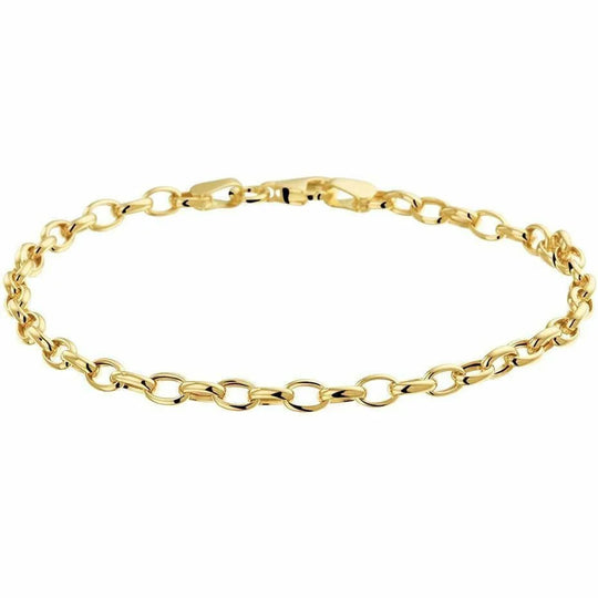 Gouden armband anker 3,5 mm 18,5 cm