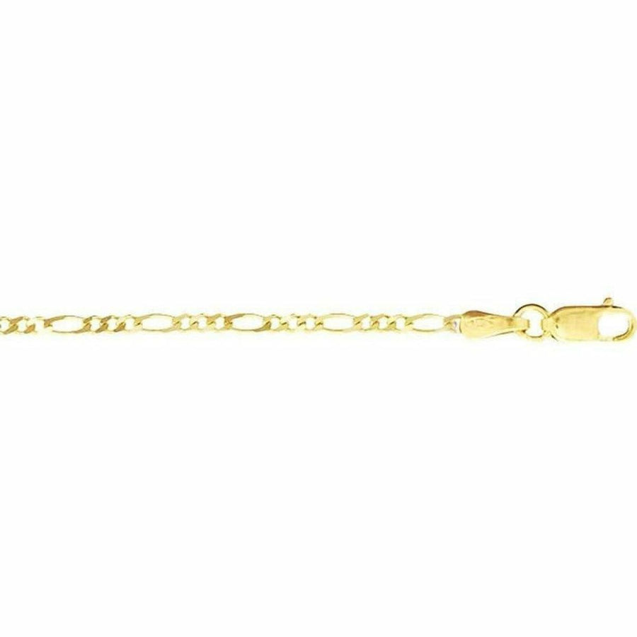 Gouden armband figaro 1,8 mm - Armbanden