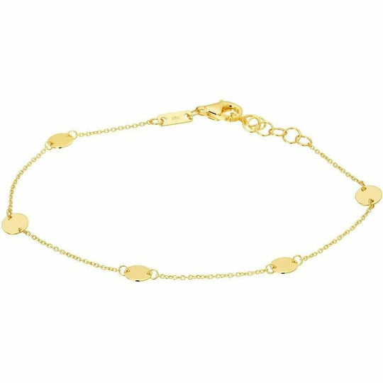 Gouden armband rondjes 0,9 mm 16,5 - 17,5 - 18,5 cm