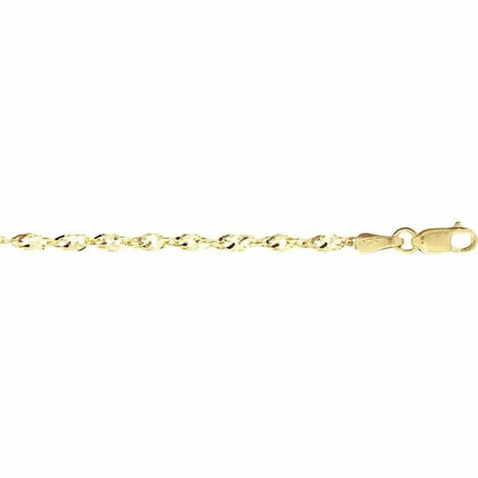 Gouden armband singapore 2,3 mm