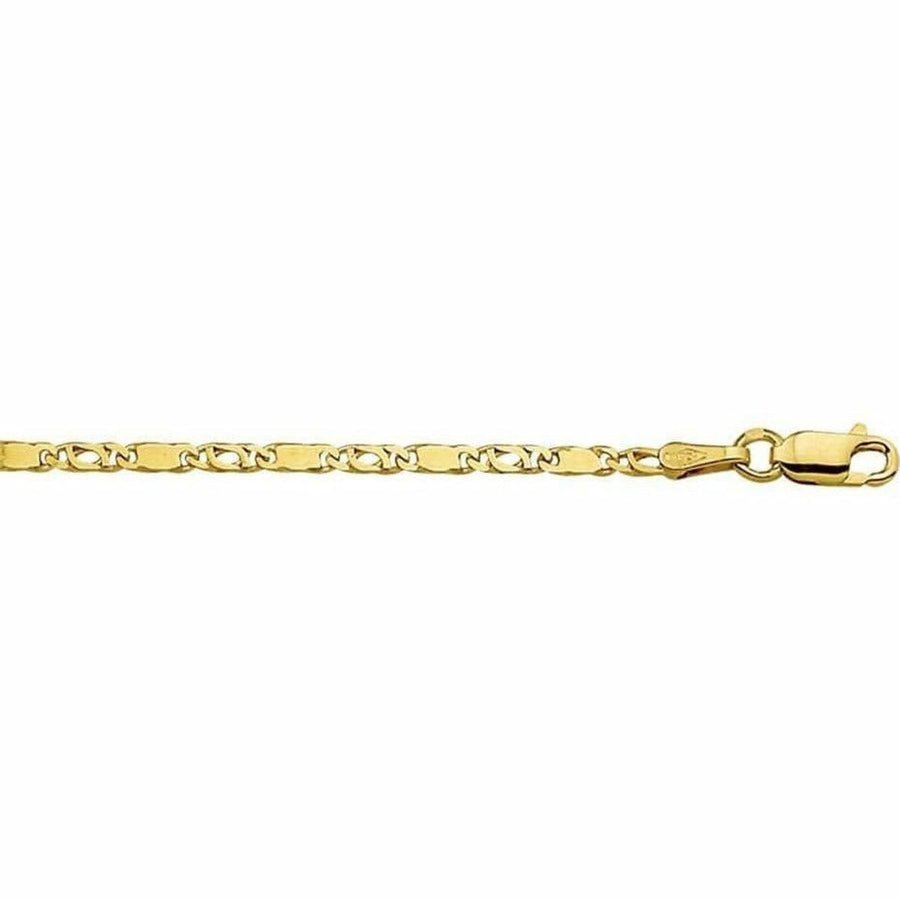 Gouden armband valkenoog 2,1 mm - Armbanden