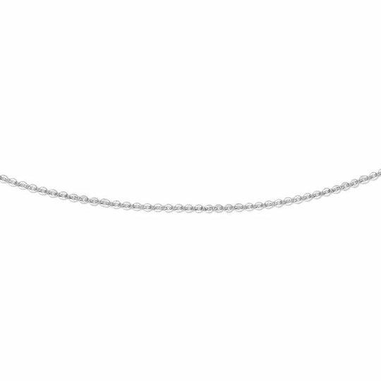 Gouden collier anker rond 1,2 mm 45 cm