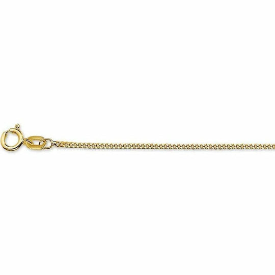 Gouden collier gourmet 1,2 mm