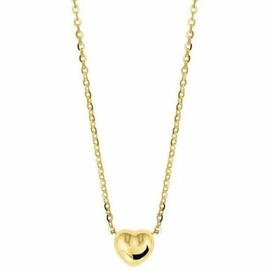 Gouden collier hart 1,0 mm 38 - 40 cm