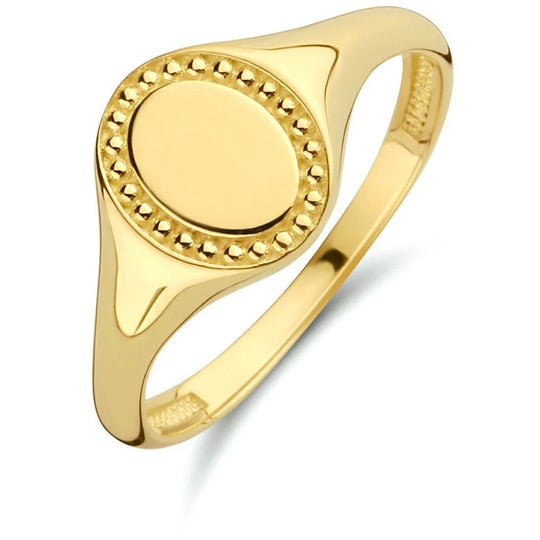 Gouden graveerring
