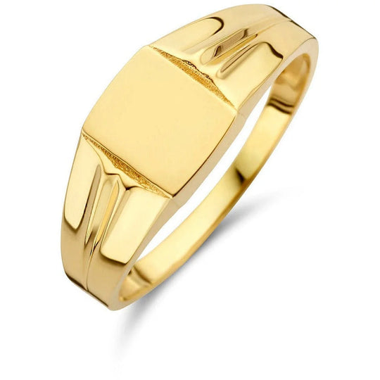 Gouden graveerring
