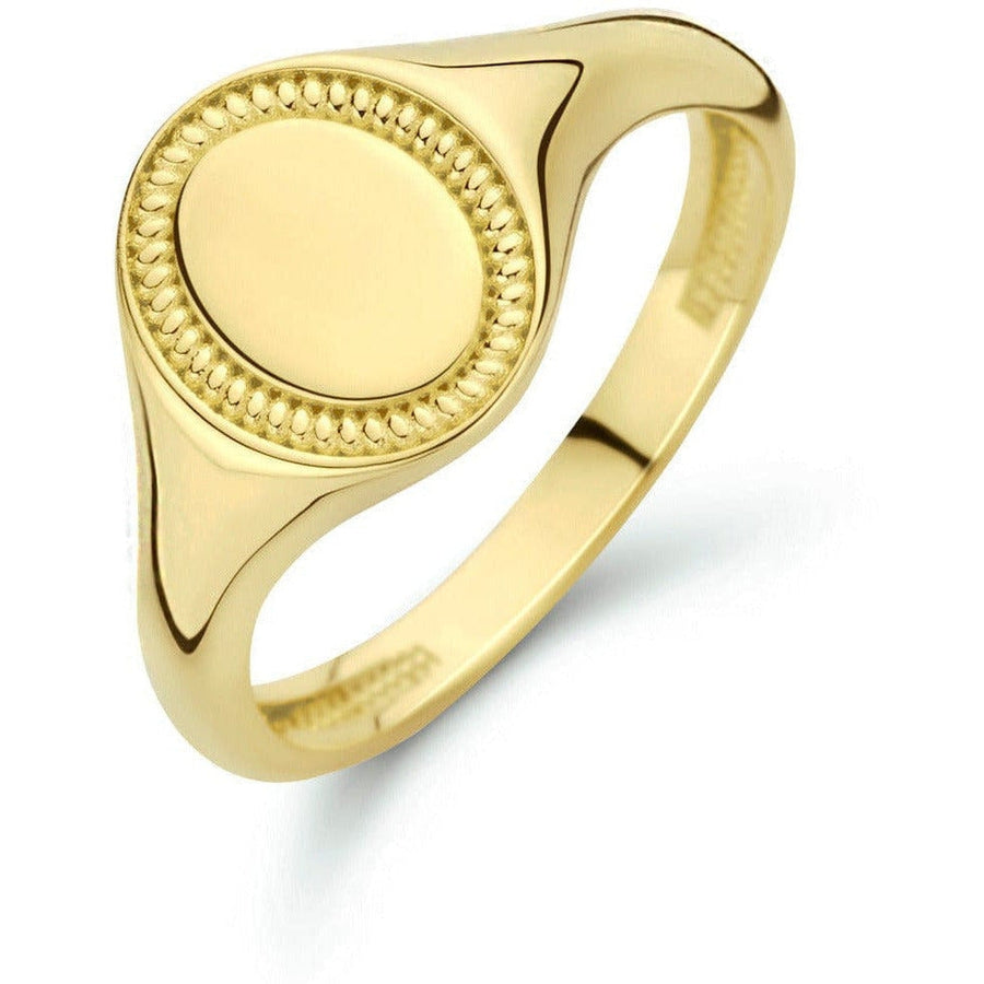 Gouden graveerring - Ringen