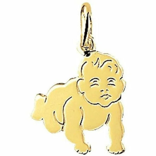 Gouden hanger baby