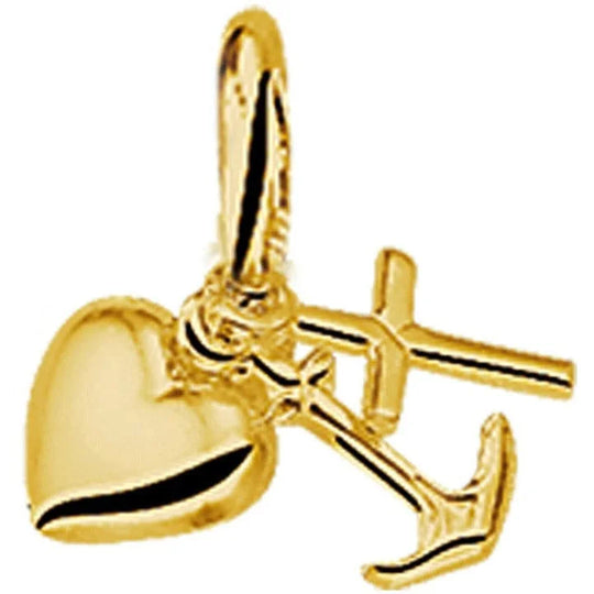 Gouden hanger geloof, hoop en liefde