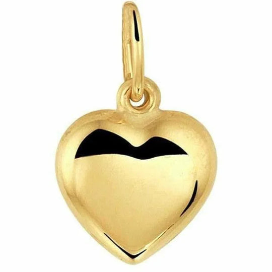 Gouden hanger hart