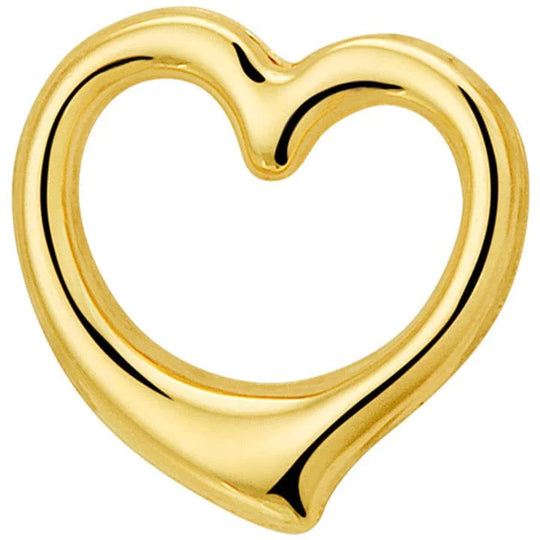 Gouden hanger hart
