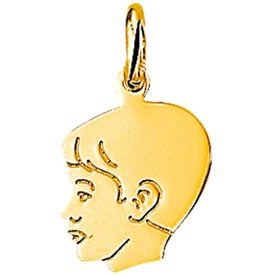 Gouden hanger jongen