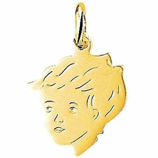 Gouden hanger jongen