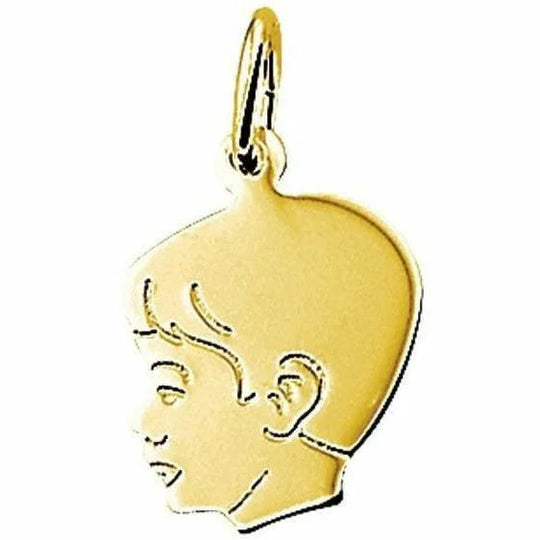 Gouden hanger jongen