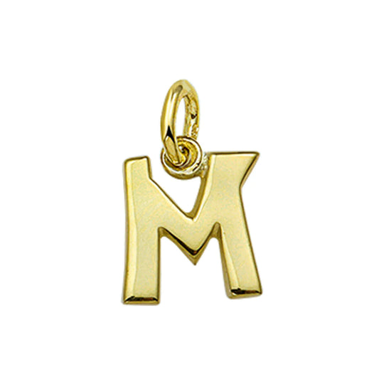 Gouden hanger letter