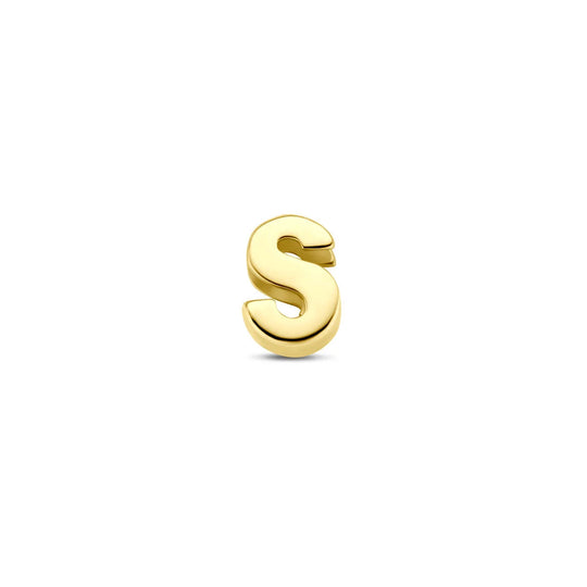Gouden hanger letter