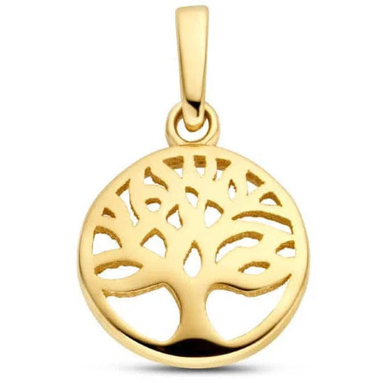 Gouden hanger levensboom
