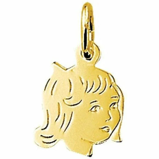 Gouden hanger meisje