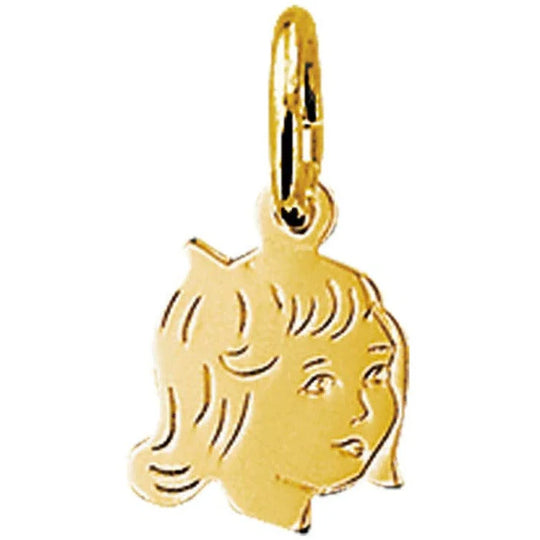 Gouden hanger meisje