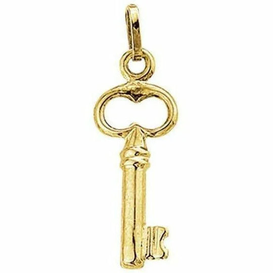 Gouden hanger sleutel