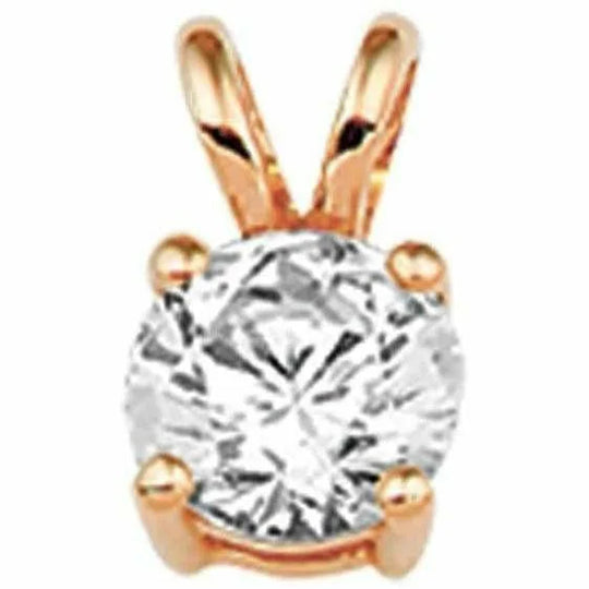 Gouden hanger zirkonia