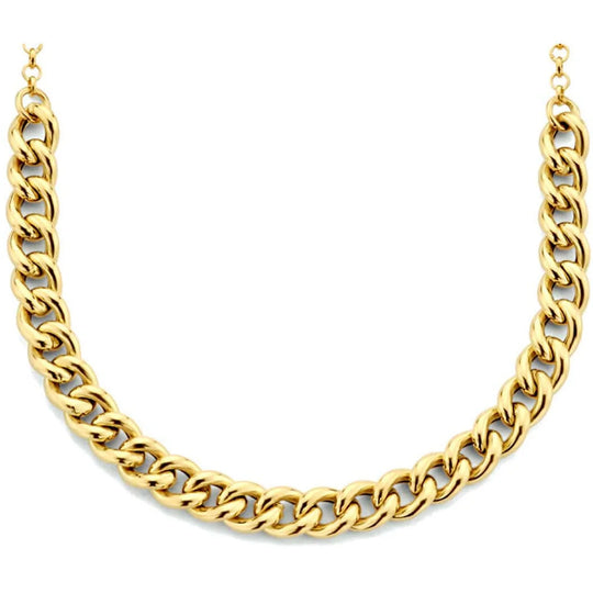 Gouden ketting gourmette 5,0mm