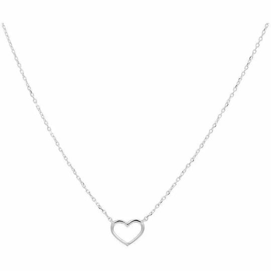 Gouden ketting hart 0,8 mm 40 - 42 - 44 cm