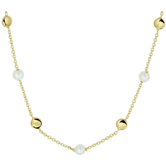 Gouden ketting parel