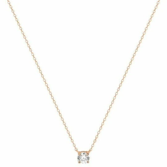 Gouden ketting zirkonia 0,8 mm 40 - 42 - 44 cm