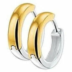 Gouden klapoorringen 2,5 mm bol