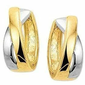 Gouden klapoorringen 4,0 mm